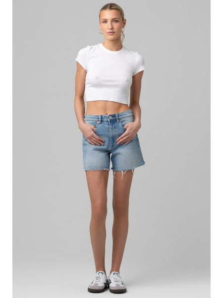 Blank Denim Short Shorts