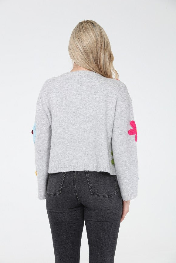 Daisy Flower Cardigan