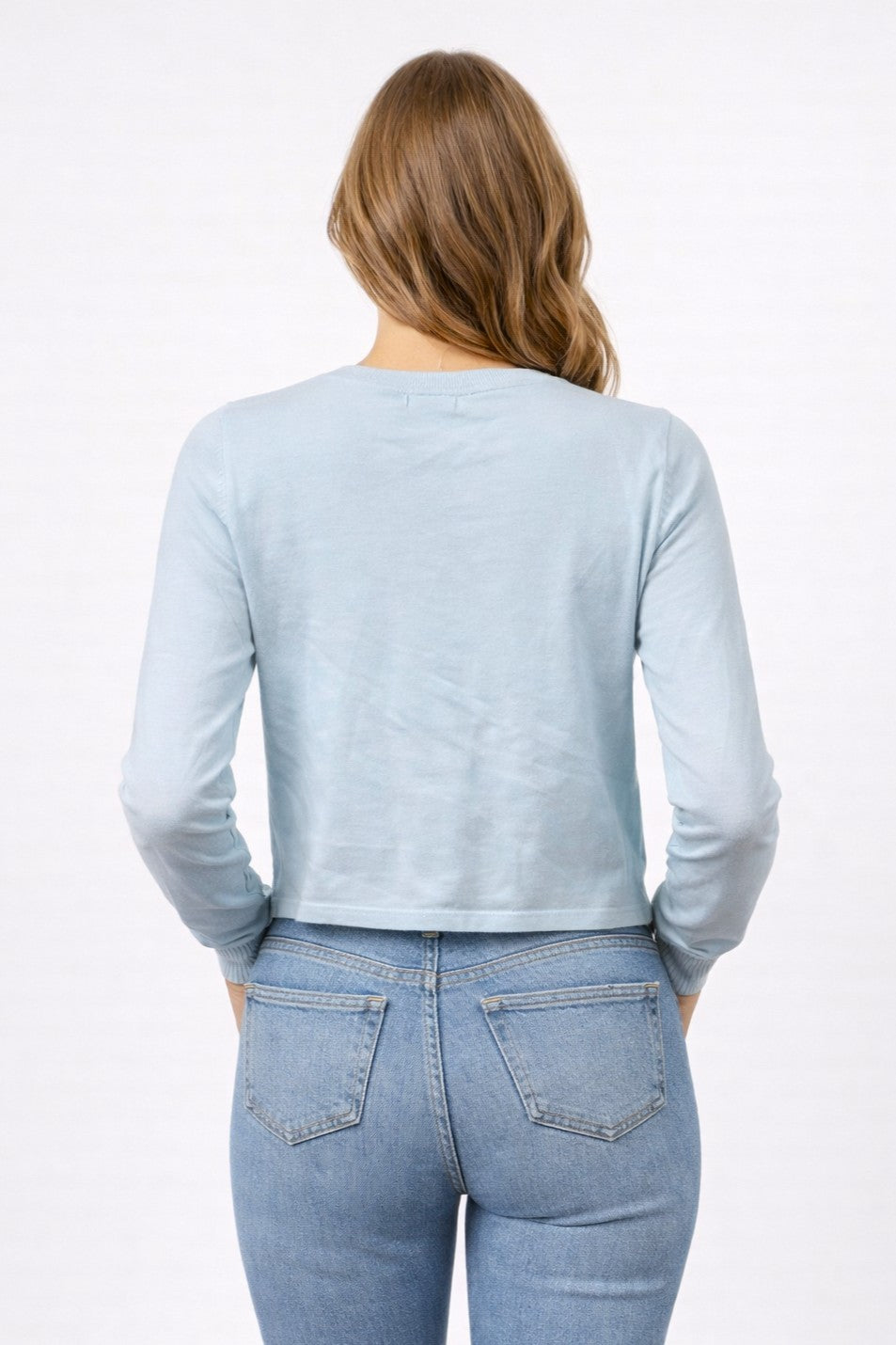 Basic Button Up Cardigan Sweater