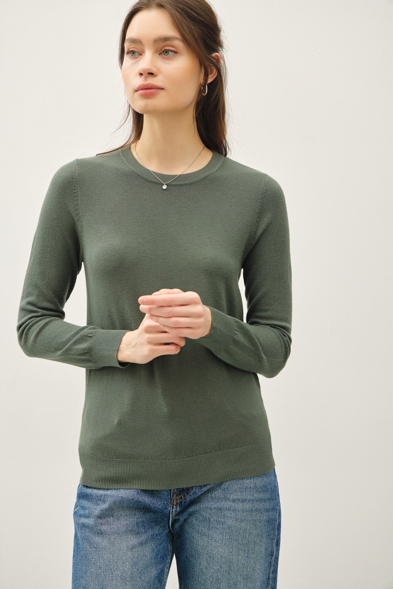 Round Neck Sweater