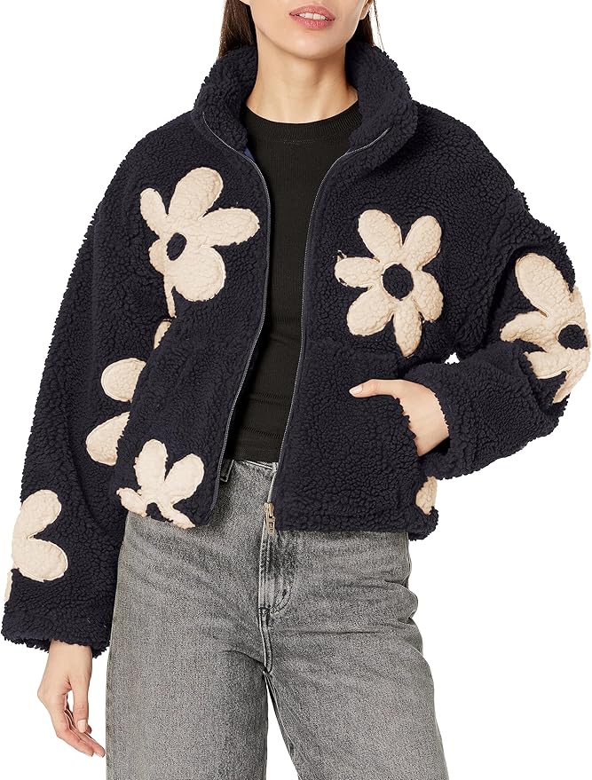 Blank NYC Teddy Floral Jacket