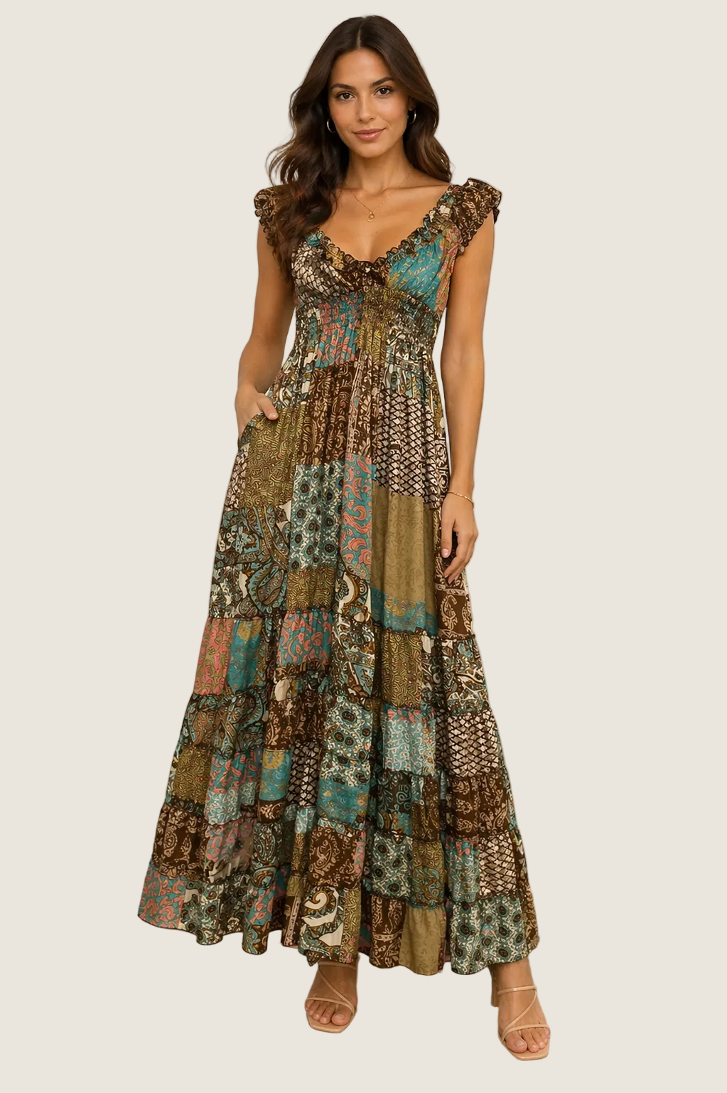 Patch Print Maxi