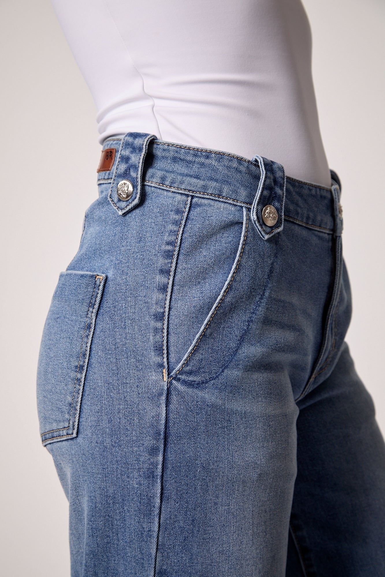Dominica Mid Rise Boot Cut Jean