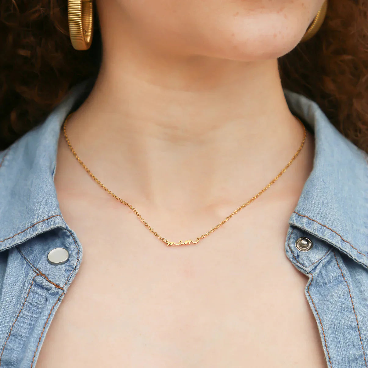 Dainty Mom Necklace