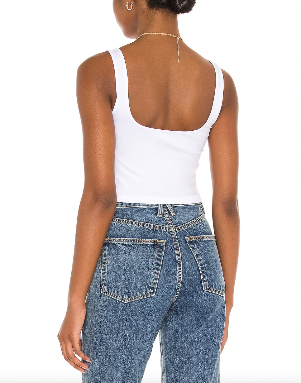 Free People Scoop Neck Crop