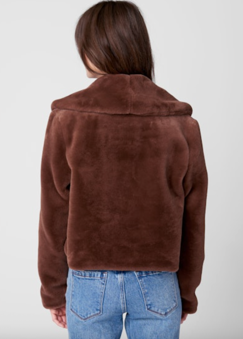 Blank Faux Fur Jacket