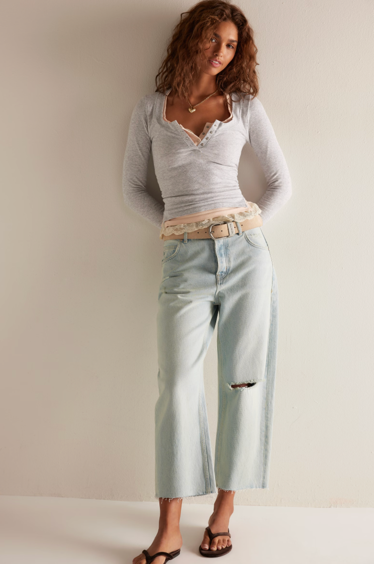 Free People Wide Awake Layering Long Sleeve