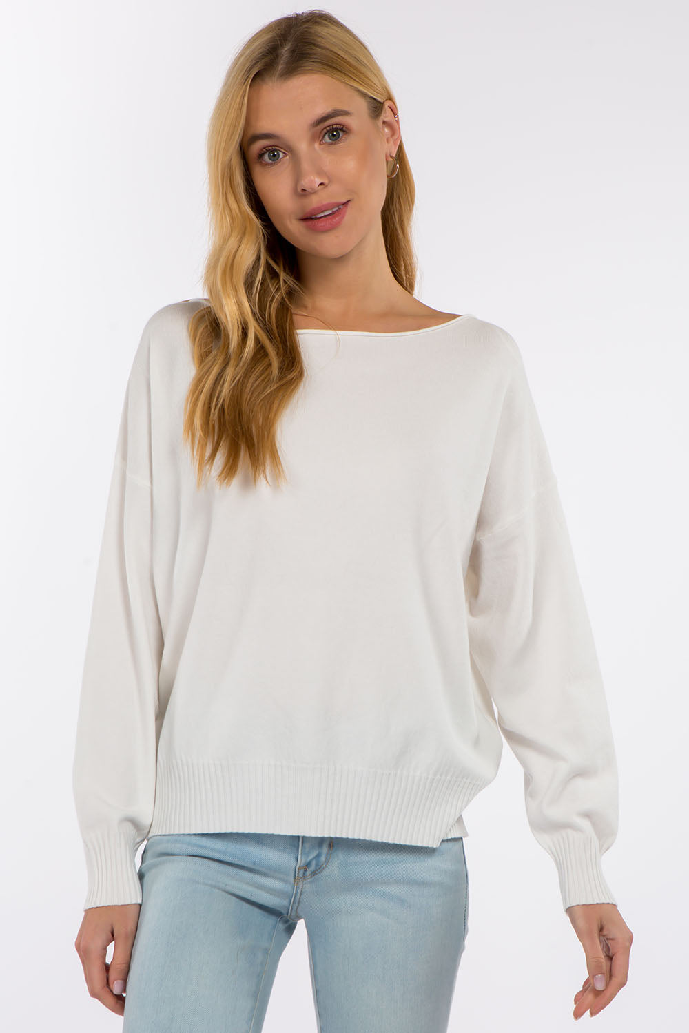 Madeline Boatneck Pullover