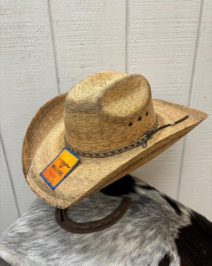 Bullhide Tan Tornado Juice Palm Straw Western Cowboy Hat 2908-Painted Cowgirl Western Store