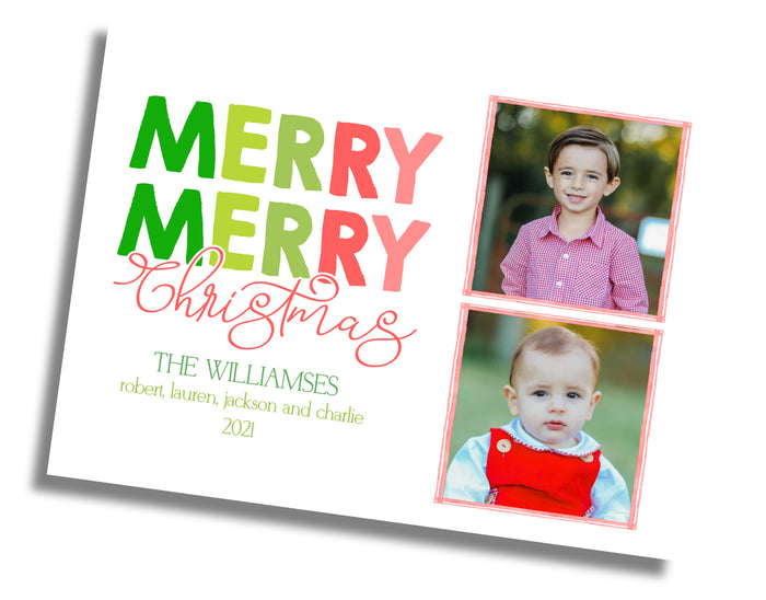 Christmas Family Card