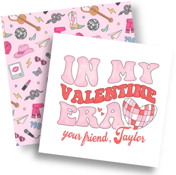 In My Valentine Era Valentine Card