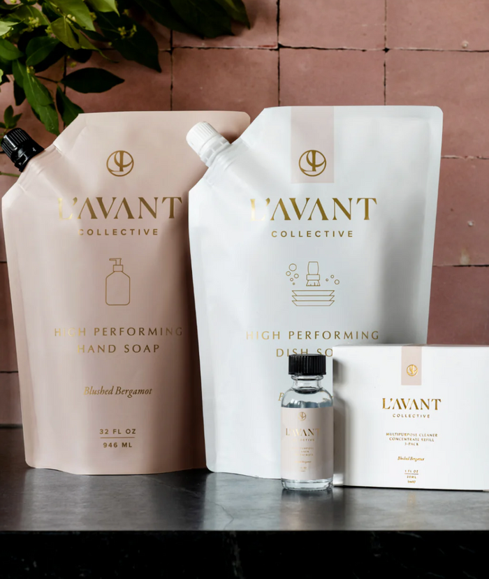 L'AVANT Collective High Performing Dish Soap Refill, Blushed Bergamot