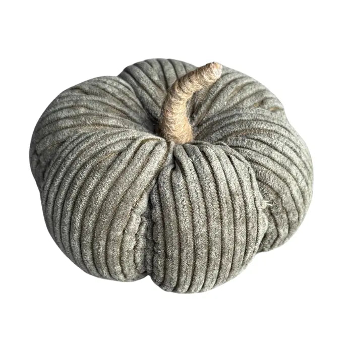 Medium Evergreen Corduroy Pumpkin