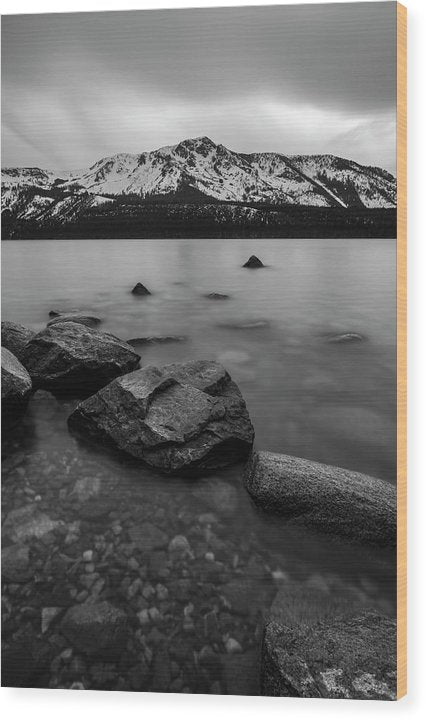 Monochromatic Dream By Brad Scott - Wood Print
