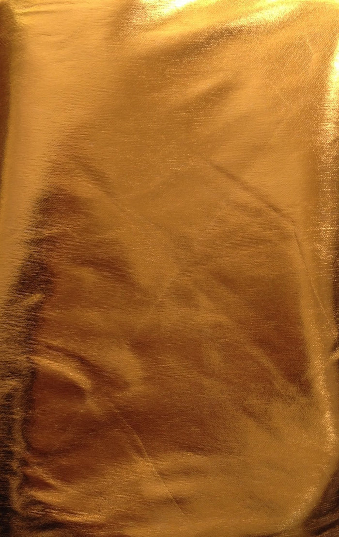 New! 2 yards shiny Copper Spandex with lining Pattern Sewing High Quality Dressmaking