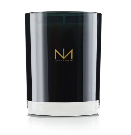 Niven Morgan Boxed Candle, Whitewood & Sea Salt, 11 Ounces