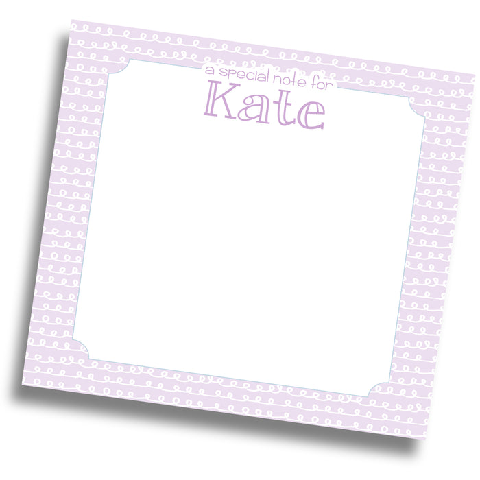 Note for Kids Notepad - Purple