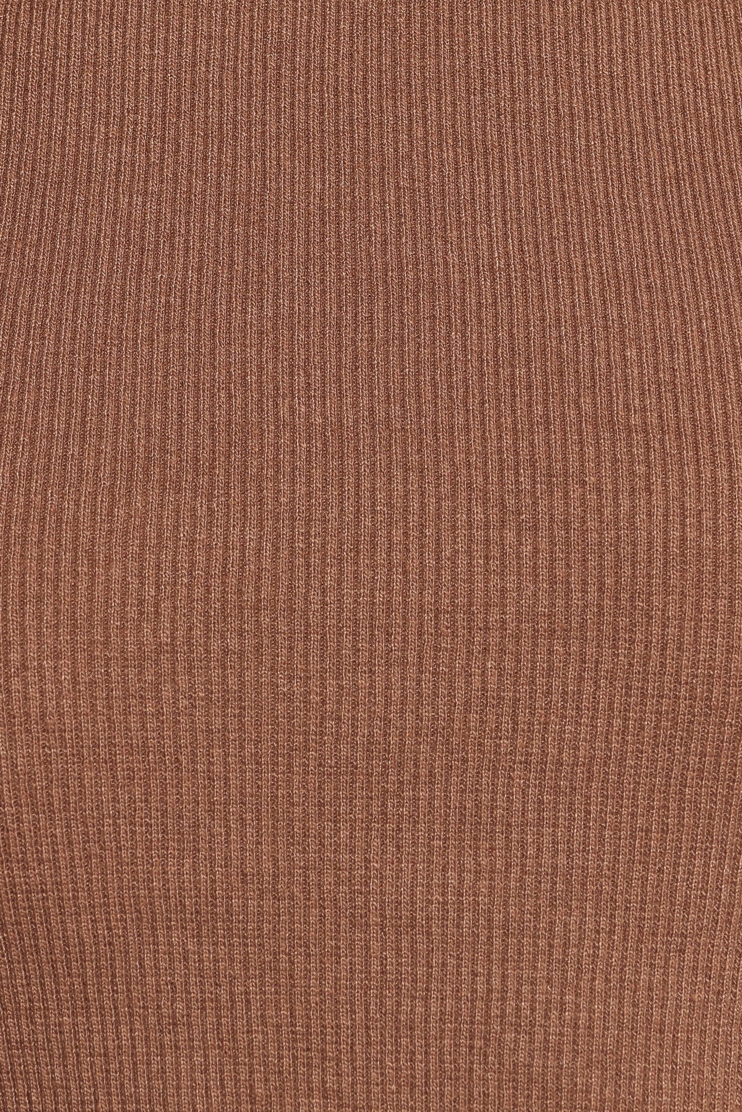 Ari Ribbed Tank - Mocha