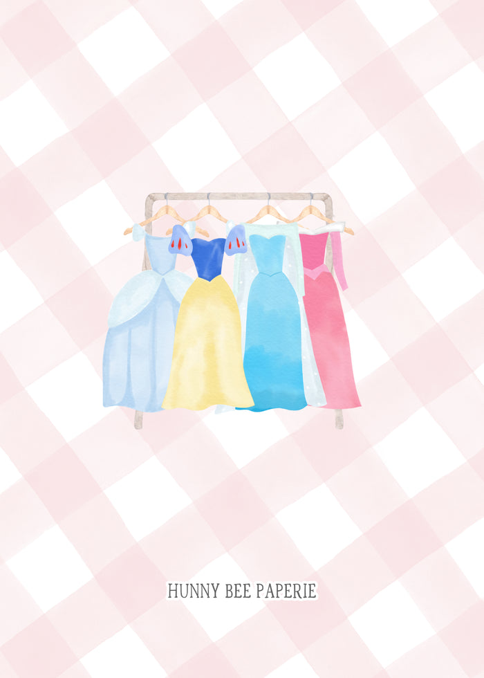 Princess Birthday Invitation