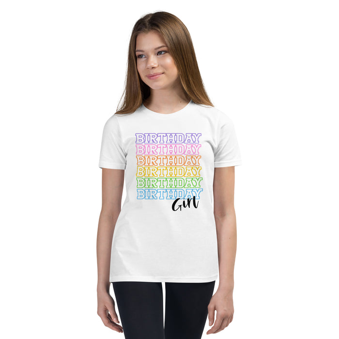 Retro Birthday Girl T-Shirt
