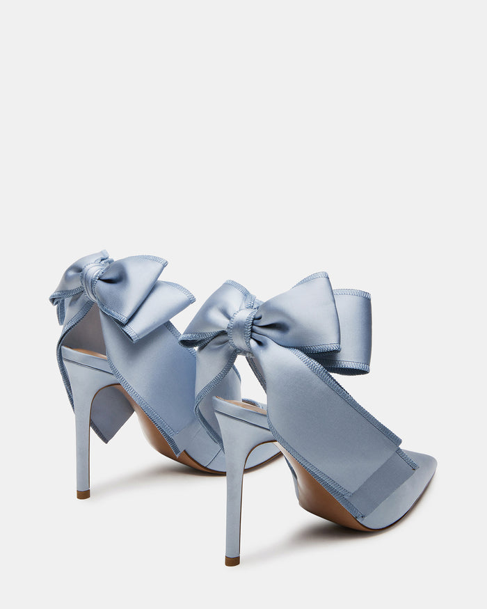 TEACUP BLUE SATIN