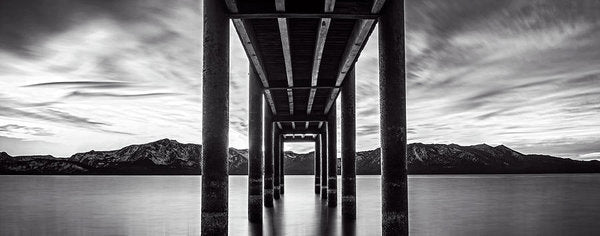 Window Of Perfection Monochromatic - Art Print