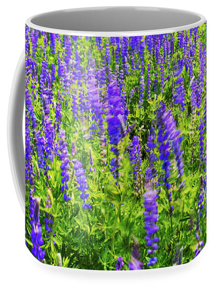 Windy Lupines By Brad Scott - Mug