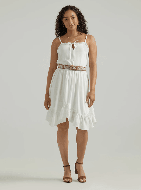 Wrangler Retro Women's Egret Ruffle Dream Dress 112347168