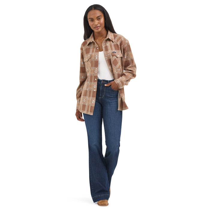 Wrangler Women's Bespoke Alexandra Dark Wash High-Rise Trouser Jeans 112367600