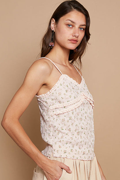Floral Lace Tank