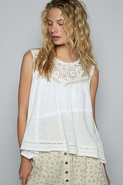 Lace Crochet Tank