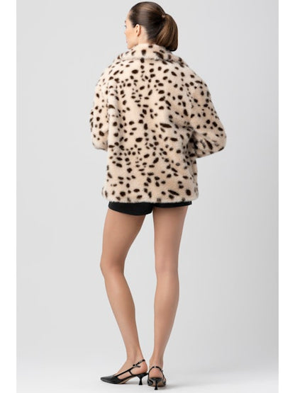 Blank NYC Short Faux Fur Coat