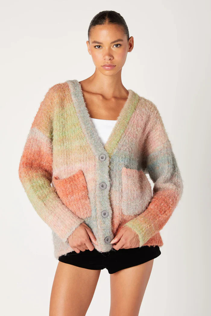 Blank NYC Eyes Closed Cardigan