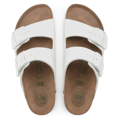 Birkenstock Arizona White Vegan Platform
