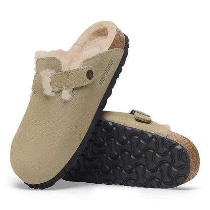 Birkenstock Boston Shearling Suede (R)