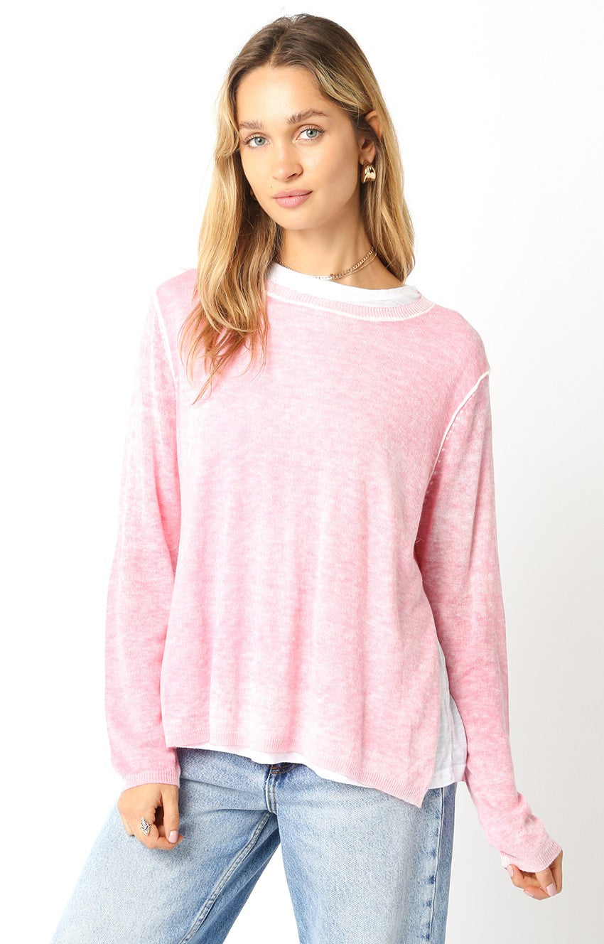 Layered Sweater Top