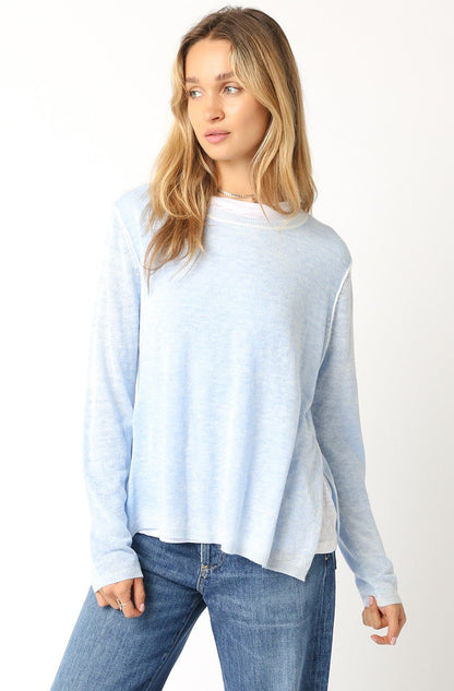 Layered Sweater Top