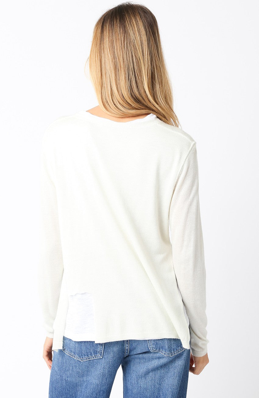 Layered Sweater Top
