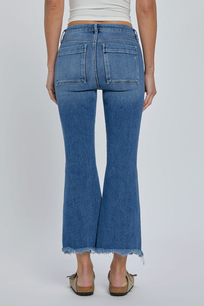 Hidden Inseam Happi Cargo Flare
