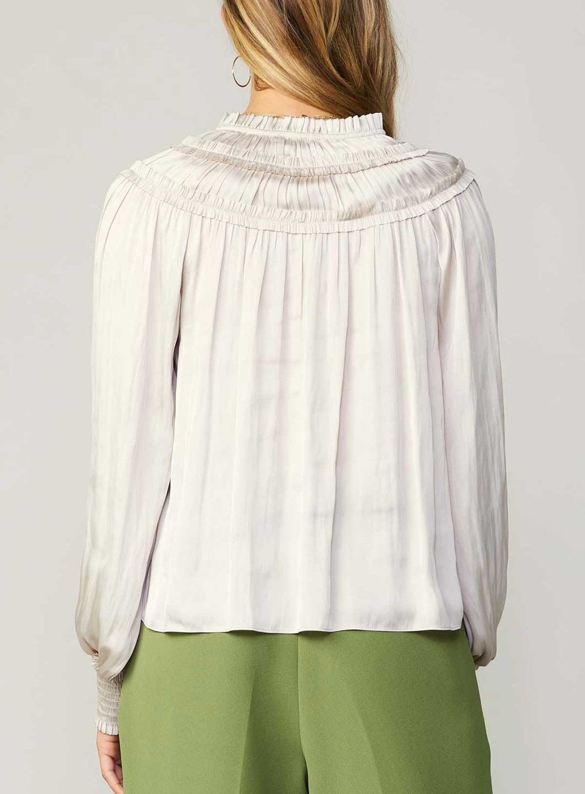Current Air Ruffle Smock Detail Blouse