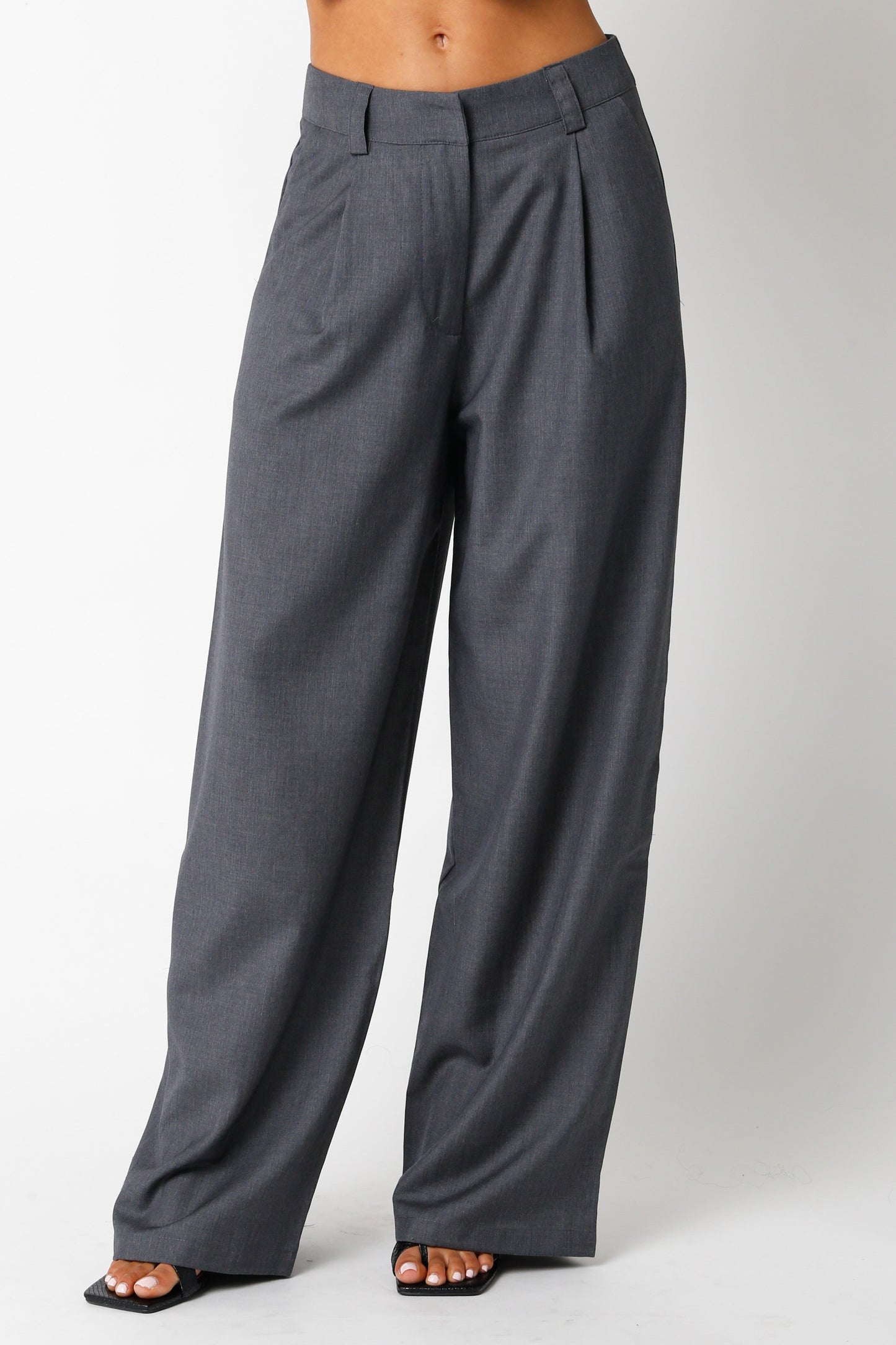 Olivaceous Wide Leg Pant