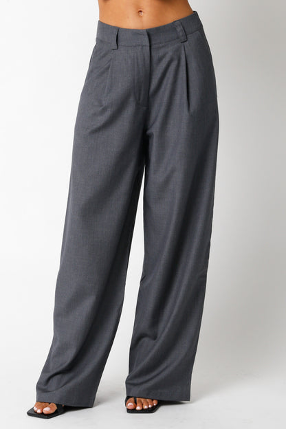 Olivaceous Wide Leg Pant