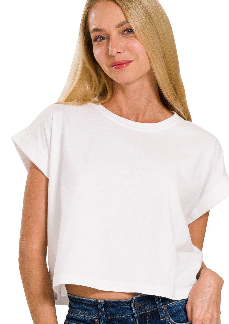Cap Sleeve Tee
