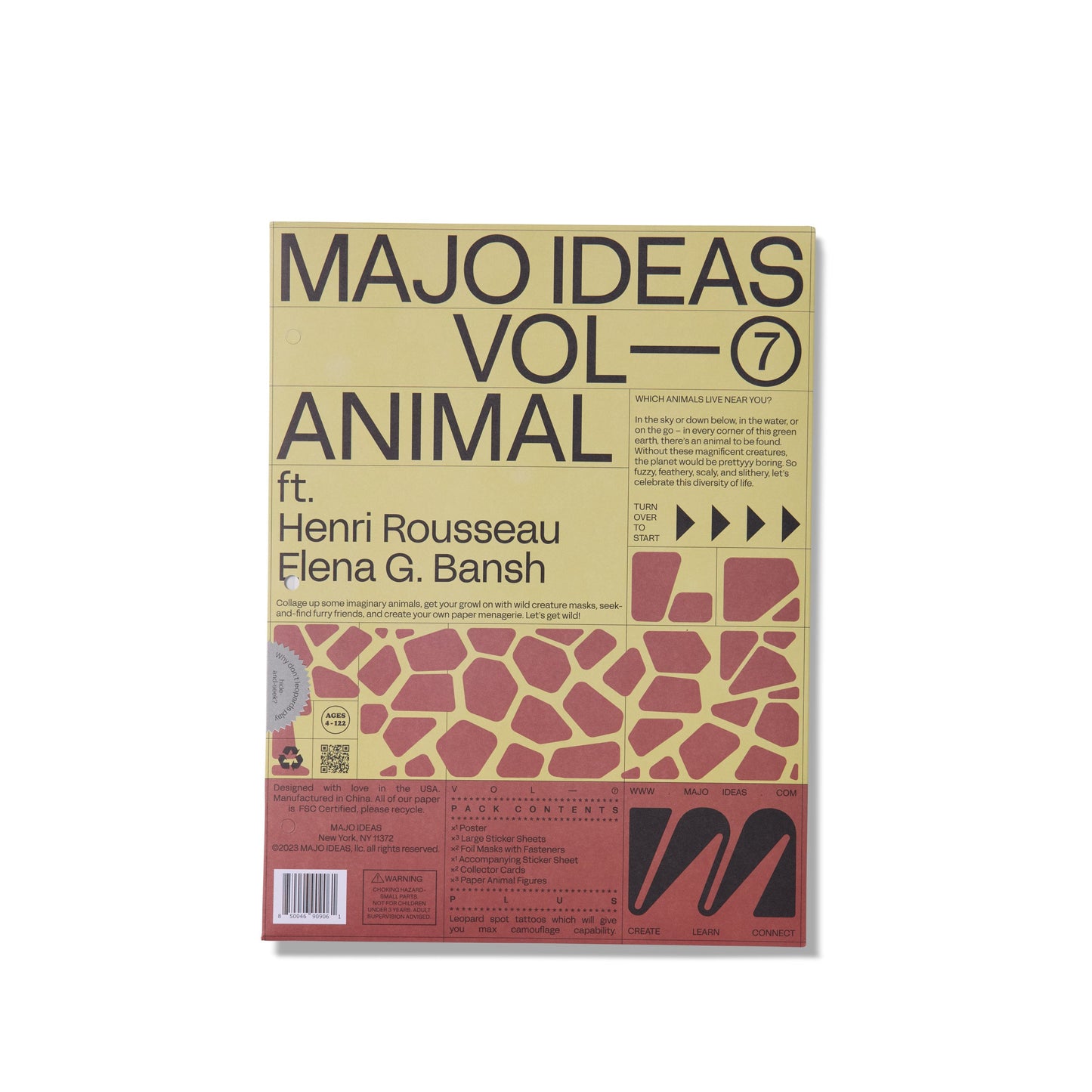 Animal Sticker Based Art Pack