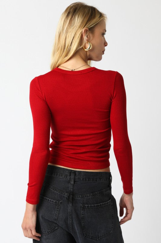 Jeni Everyday Long Sleeve Tee