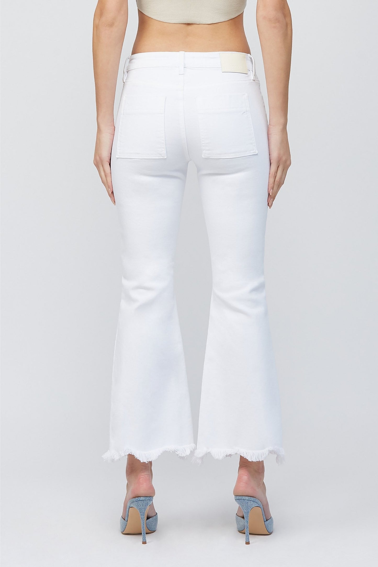 Hidden Cargo Pocket Cropped Flare