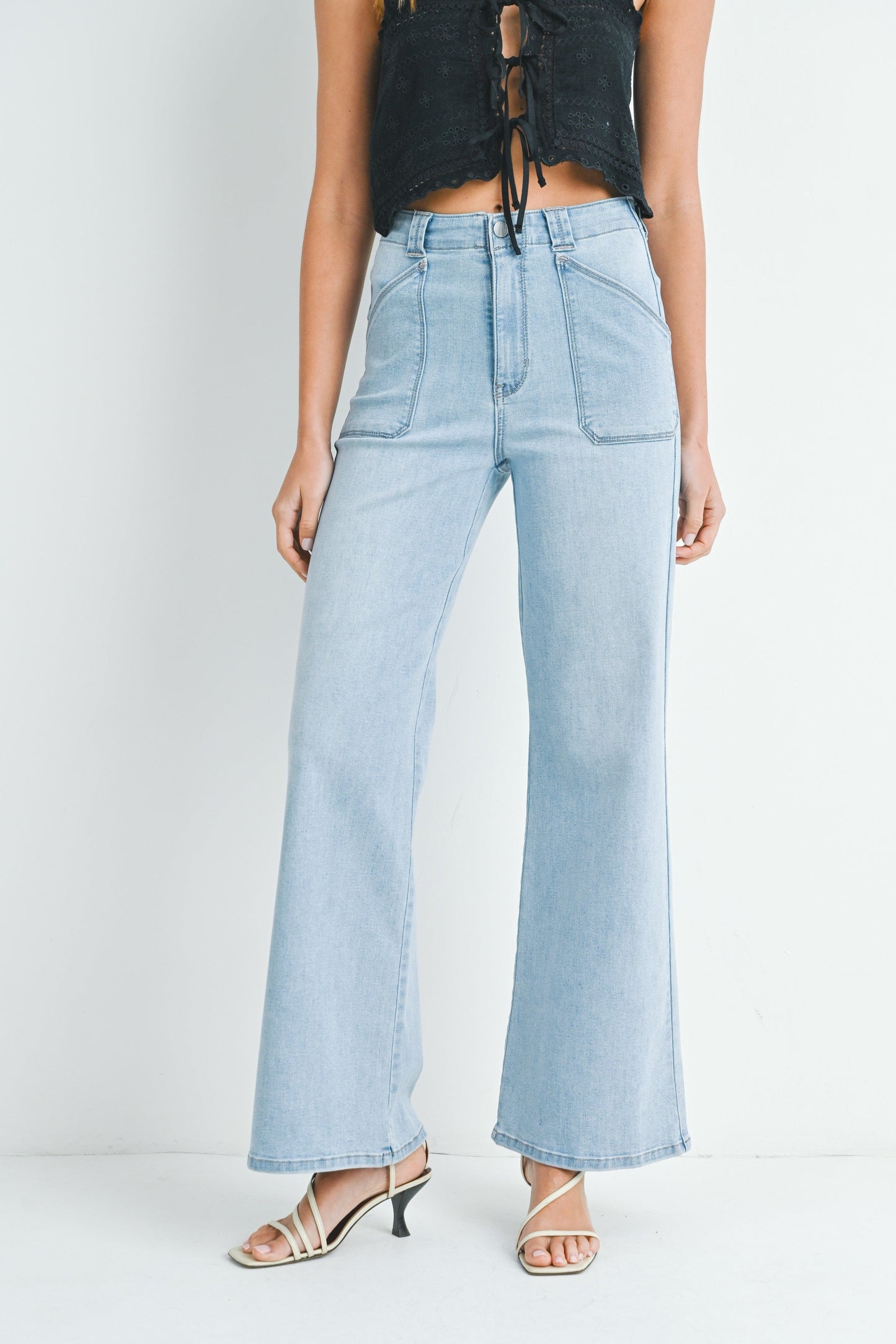JBD Patch Pocket Wide Leg
