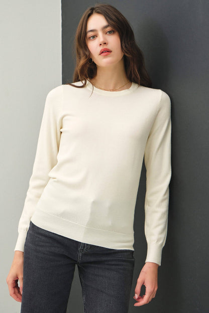 Round Neck Sweater