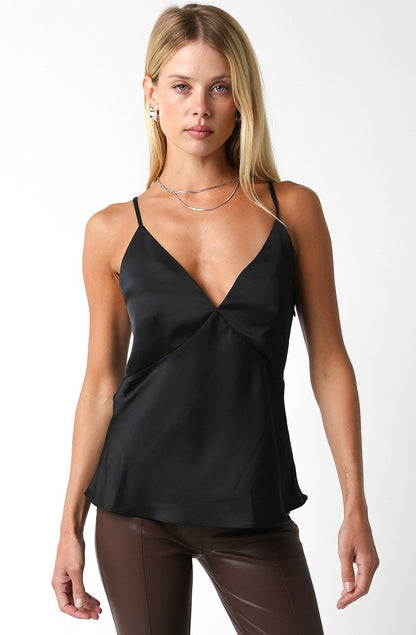 Georgia Satin Top