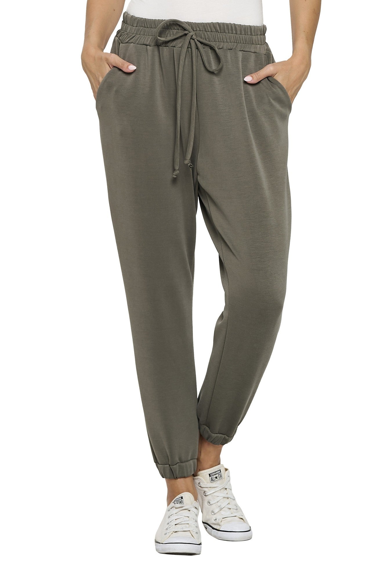 Drawstring Jogger with Pockets